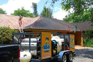 Roof Steam Pressure Cleaning miami